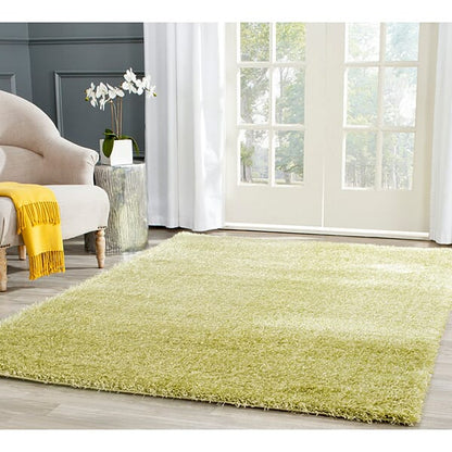 Safavieh Charlotte Shag Sgc720F Green Shag Area Rug