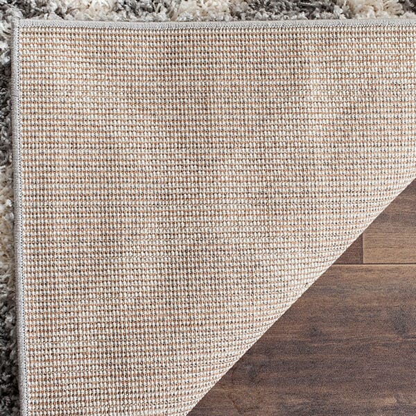 Safavieh Dallas Shag Sgd258G Grey / Ivory Geometric Area Rug