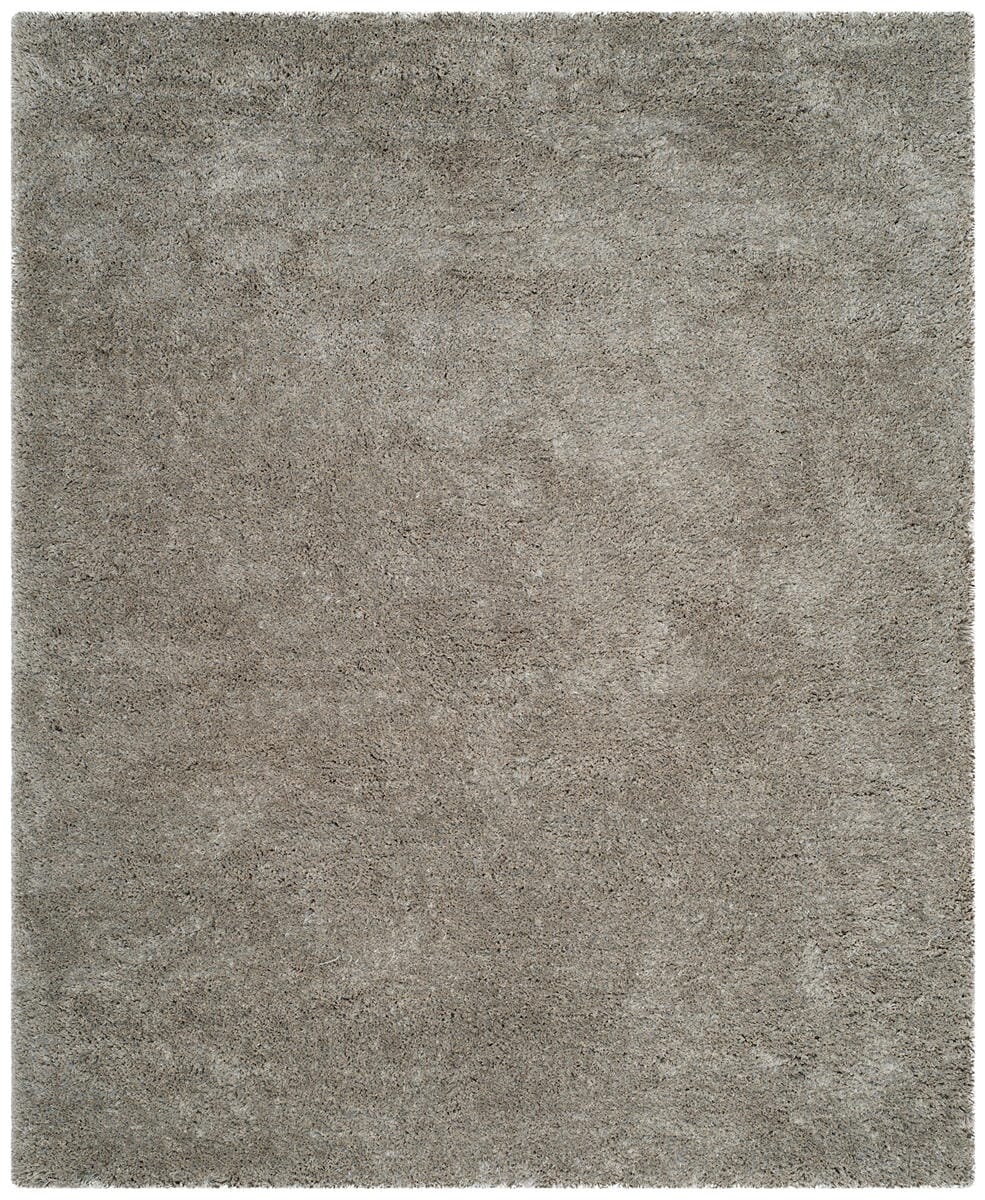 Safavieh Express Shag Sge620C Silver Shag Area Rug