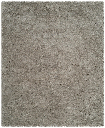 Safavieh Express Shag Sge620C Silver Shag Area Rug