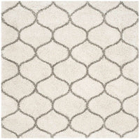 Safavieh Hudson Shag Sgh280A Ivory / Grey Geometric Area Rug