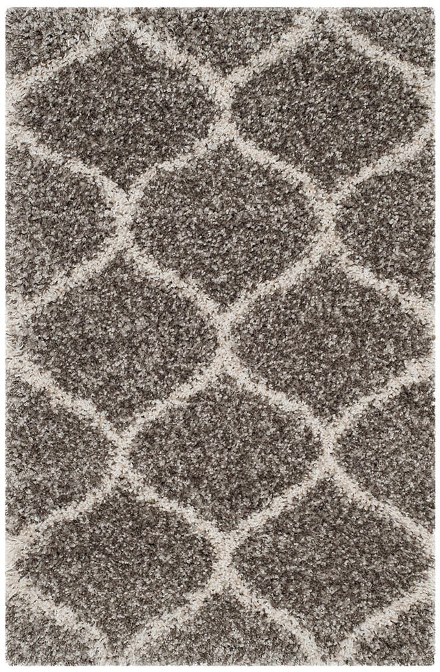 Safavieh Hudson Shag Sgh280B Grey/Ivory Rug.