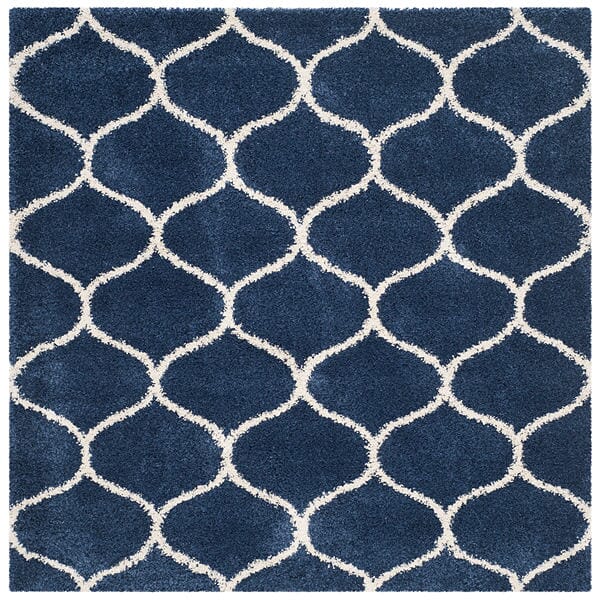 Safavieh Hudson Shag Sgh280C Navy/Ivory Rug.