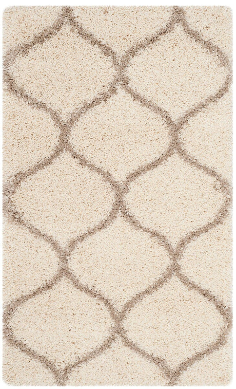 Safavieh Hudson Shag Sgh280D Ivory/Beige Rug.