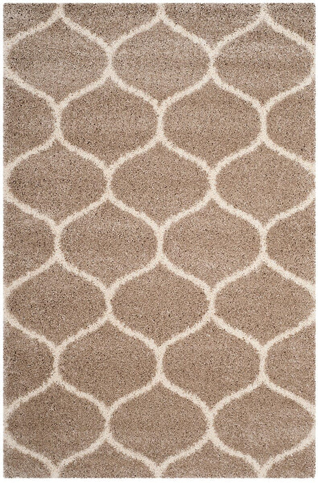 Safavieh Hudson Shag Sgh280S Beige/Ivory Rug.