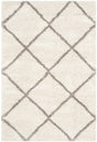 Safavieh Hudson Shag Sgh281A Ivory/Grey Rug.