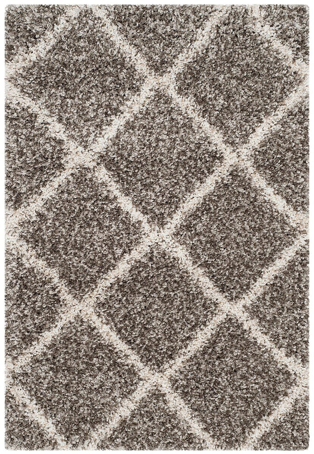 Safavieh Hudson Shag Sgh281B Grey/Ivory Rug.