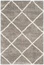 Safavieh Hudson Shag Sgh281B Grey/Ivory Rug.