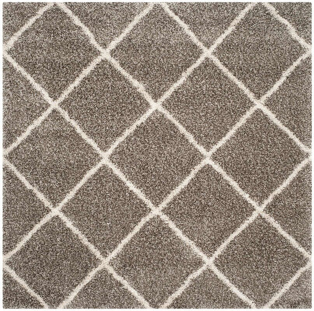 Safavieh Hudson Shag Sgh281B Grey/Ivory Rug.