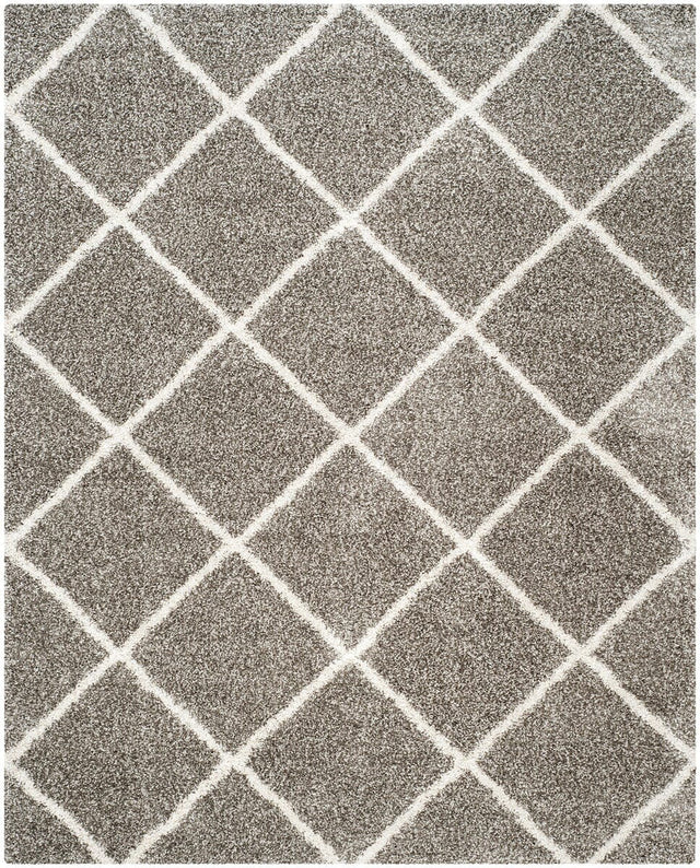 Safavieh Hudson Shag Sgh281B Grey/Ivory Rug.