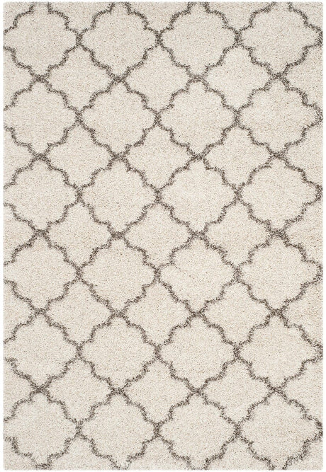 Safavieh Hudson Shag Sgh282A Ivory/Grey Rug.