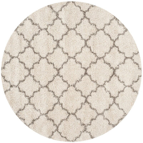 Safavieh Hudson Shag Sgh282A Ivory/Grey Rug.