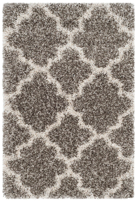 Safavieh Hudson Shag Sgh282B Grey/Ivory Rug.