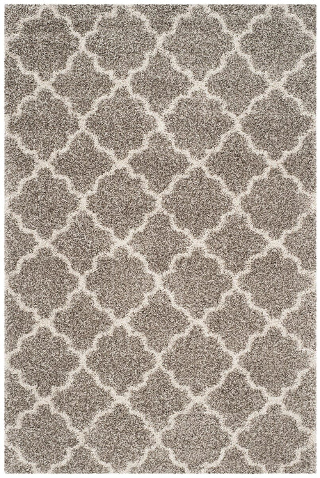 Safavieh Hudson Shag Sgh282B Grey/Ivory Rug.