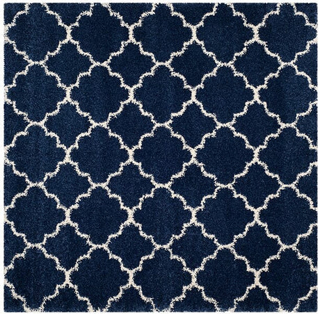 Safavieh Hudson Shag Sgh282C Navy/Ivory Rug.