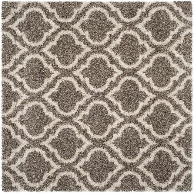 Safavieh Hudson Shag Sgh284B Grey/Ivory Rug.