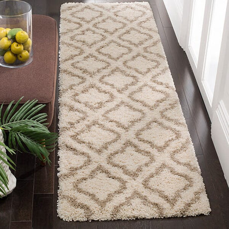 Safavieh Hudson Shag Sgh284D Ivory/Beige Rug.