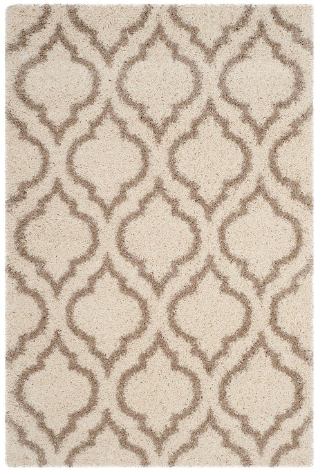 Safavieh Hudson Shag Sgh284D Ivory/Beige Rug.