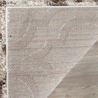 Safavieh Hudson Shag Sgh284D Ivory / Beige Geometric Area Rug