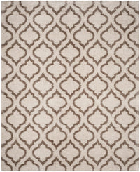 Safavieh Hudson Shag Sgh284D Ivory / Beige Geometric Area Rug