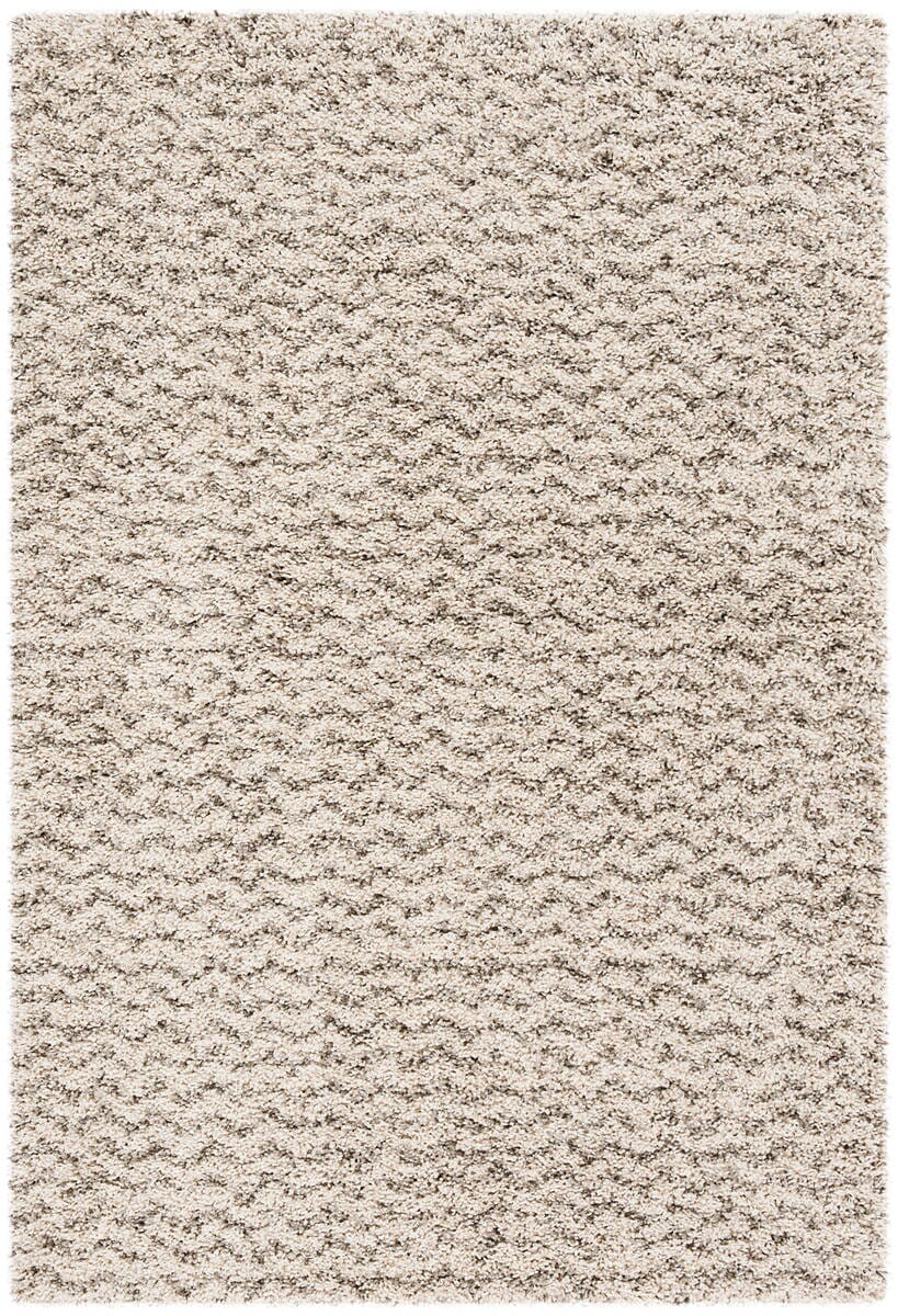 Safavieh Hudson Shag Sgh330A Ivory / Grey Geometric Area Rug