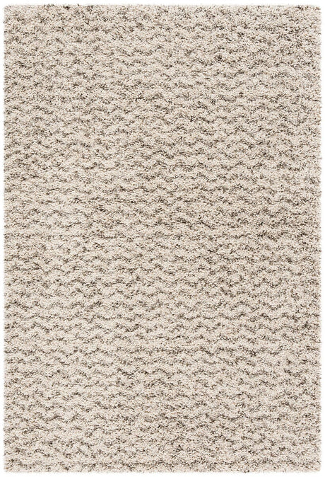 Safavieh Hudson Shag Sgh330A Ivory/Grey Rug.