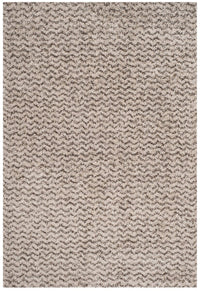 Safavieh Hudson Shag Sgh330A Ivory / Grey Geometric Area Rug