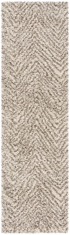 Safavieh Hudson Shag Sgh375A Ivory/Grey Rug.