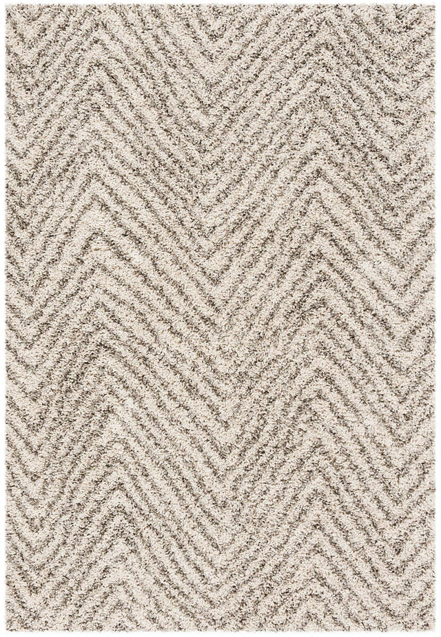 Safavieh Hudson Shag Sgh375A Ivory/Grey Rug.