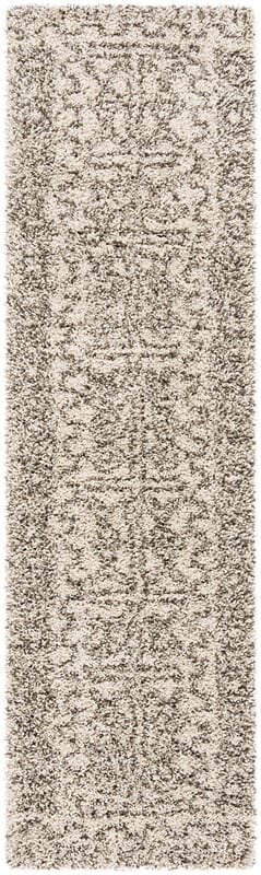 Safavieh Hudson Shag Sgh376A Ivory / Grey Rugs.