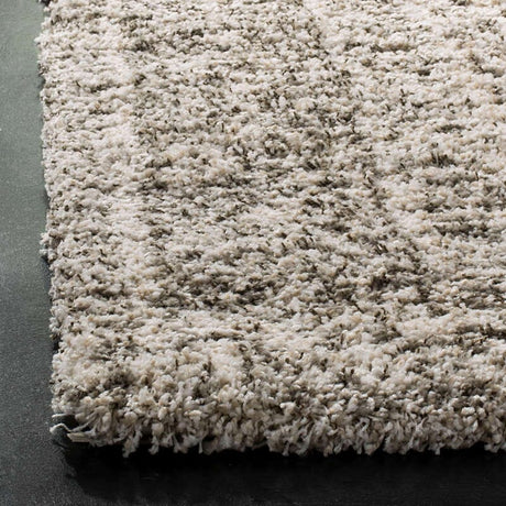 Safavieh Hudson Shag Sgh376A Ivory / Grey Rugs.