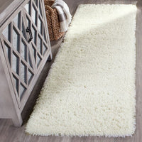 Safavieh Indie Shag Sgi320A Creme Shag Area Rug