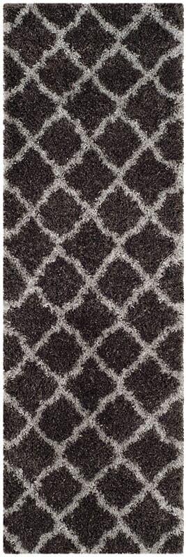 Safavieh Indie Shag Sgi322D Dark Grey / Grey Geometric Area Rug