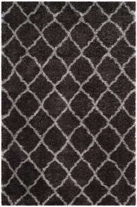 Safavieh Indie Shag Sgi322D Dark Grey / Grey Geometric Area Rug