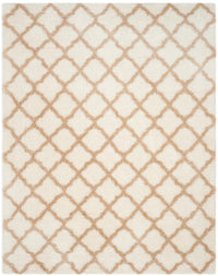 Safavieh Indie Shag Sgi322K Ivory / Light Beige Geometric Area Rug