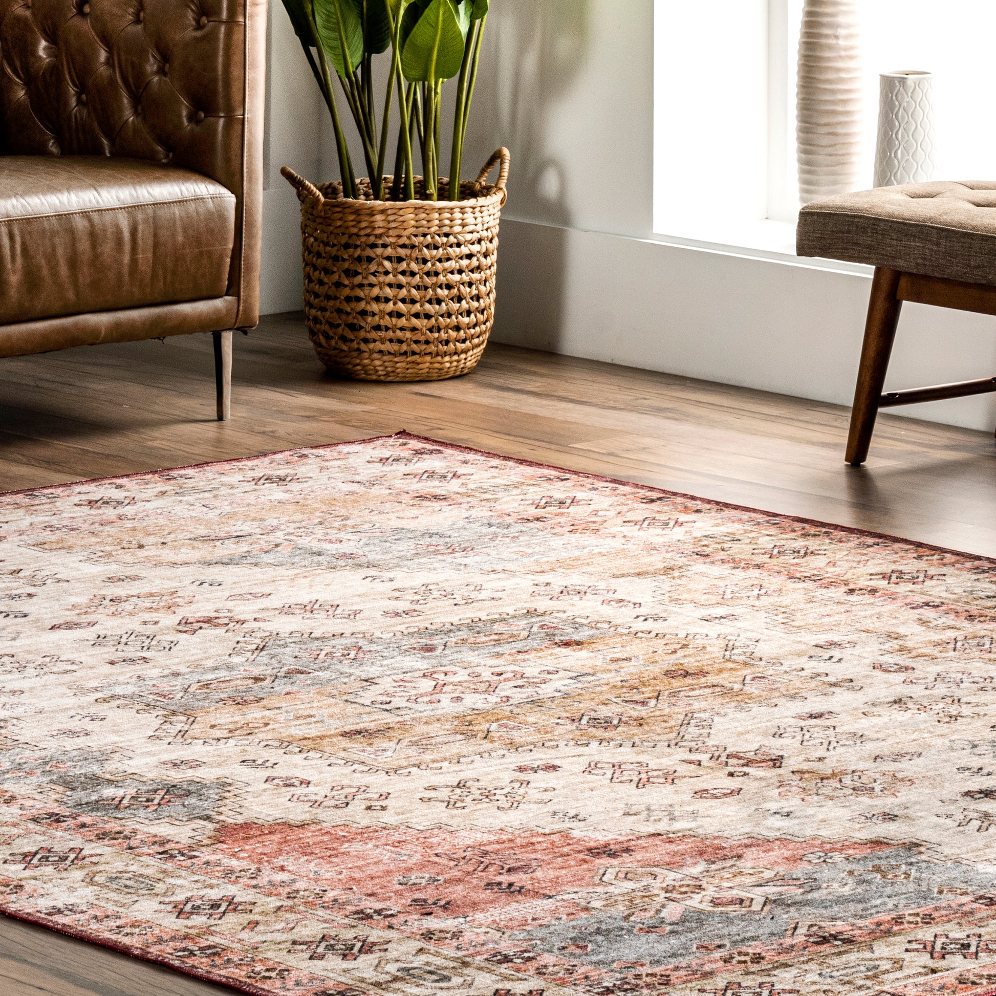 AreaRugs.com Wavaj Nwa1067B Multi Area Rug