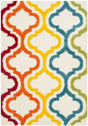 Safavieh Safavieh Kids Shag Sgk561A Ivory / Multi Rugs.