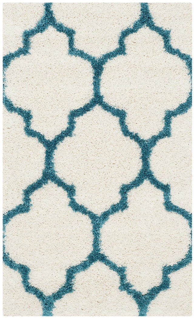 Safavieh Safavieh Kids Shag Sgk566C Ivory / Blue Rugs.