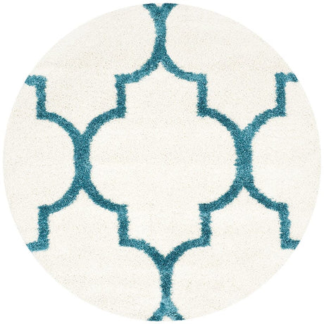 Safavieh Safavieh Kids Shag Sgk566C Ivory / Blue Rugs.