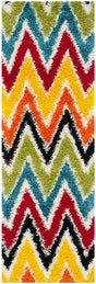 Safavieh Safavieh Kids Shag Sgk567A Ivory / Multi Rugs.