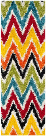 Safavieh Safavieh Kids Shag Sgk567A Ivory / Multi Rugs.
