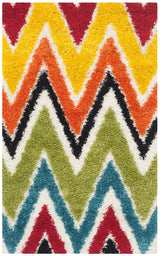 Safavieh Safavieh Kids Shag Sgk567A Ivory / Multi Rugs.