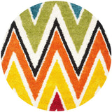 Safavieh Safavieh Kids Shag Sgk567A Ivory / Multi Rugs.