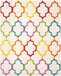 Safavieh Safavieh Kids Shag Sgk569A Ivory / Multi Geometric Area Rug