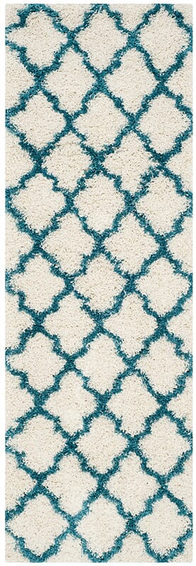 Safavieh Safavieh Kids Shag Sgk569C Ivory / Blue Rugs.