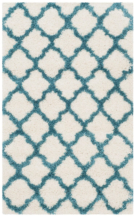 Safavieh Safavieh Kids Shag Sgk569C Ivory / Blue Rugs.