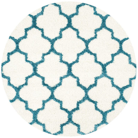 Safavieh Safavieh Kids Shag Sgk569C Ivory / Blue Rugs.