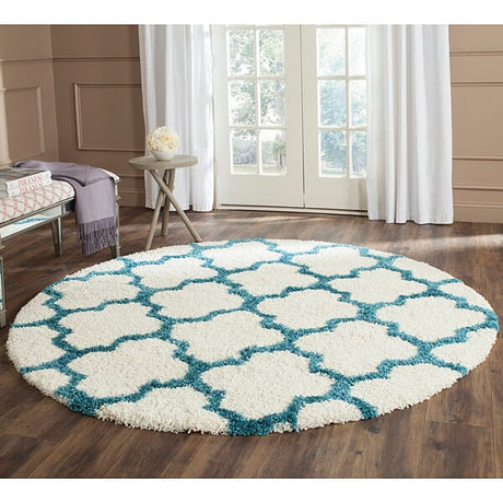 Safavieh Safavieh Kids Shag Sgk569C Ivory / Blue Rugs.