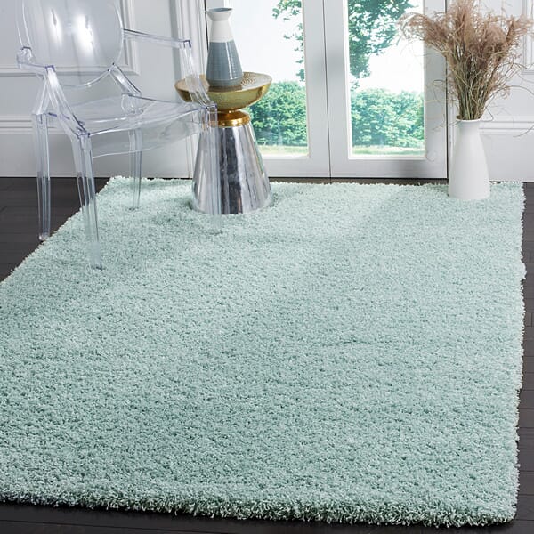 Safavieh Laguna Shag Sgl303E Light Blue Shag Area Rug