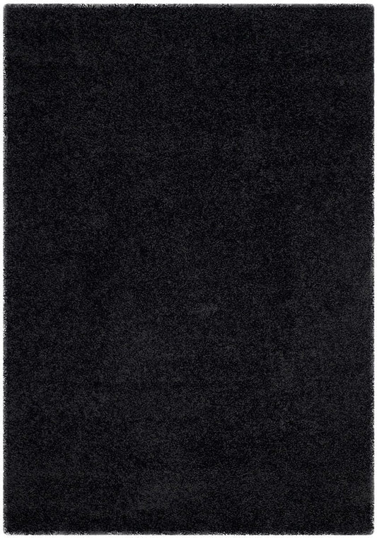 Safavieh Laguna Shag Sgl303L Black Shag Area Rug